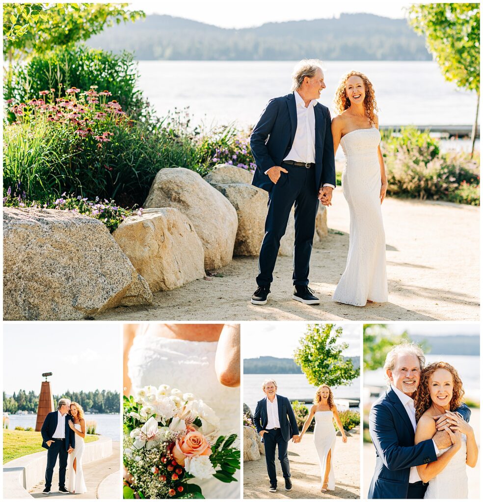 Wedding at The Glass House in McCall, Idaho
